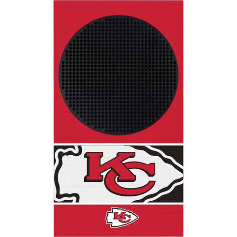NFL Kansas City Chiefs Zone Block Xbox Series S Console Skin
